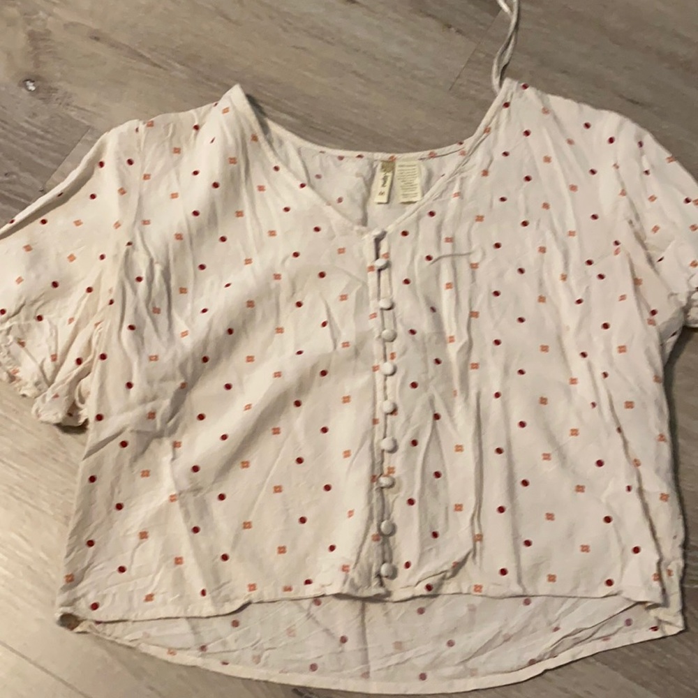 Polkadot top
